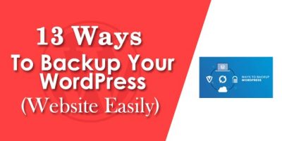 Backup Your WordPress