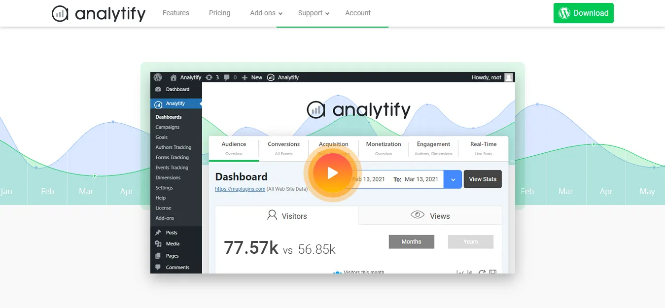 wordpress analytics plugins