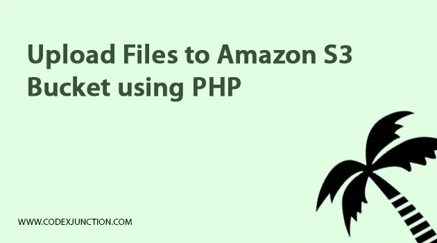 Uploading files to Amazon S3