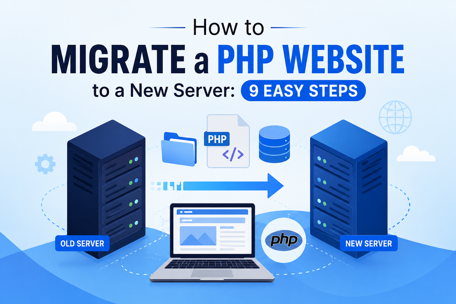 How to Migrate a PHP Website to a New Server in 9 Easy Steps