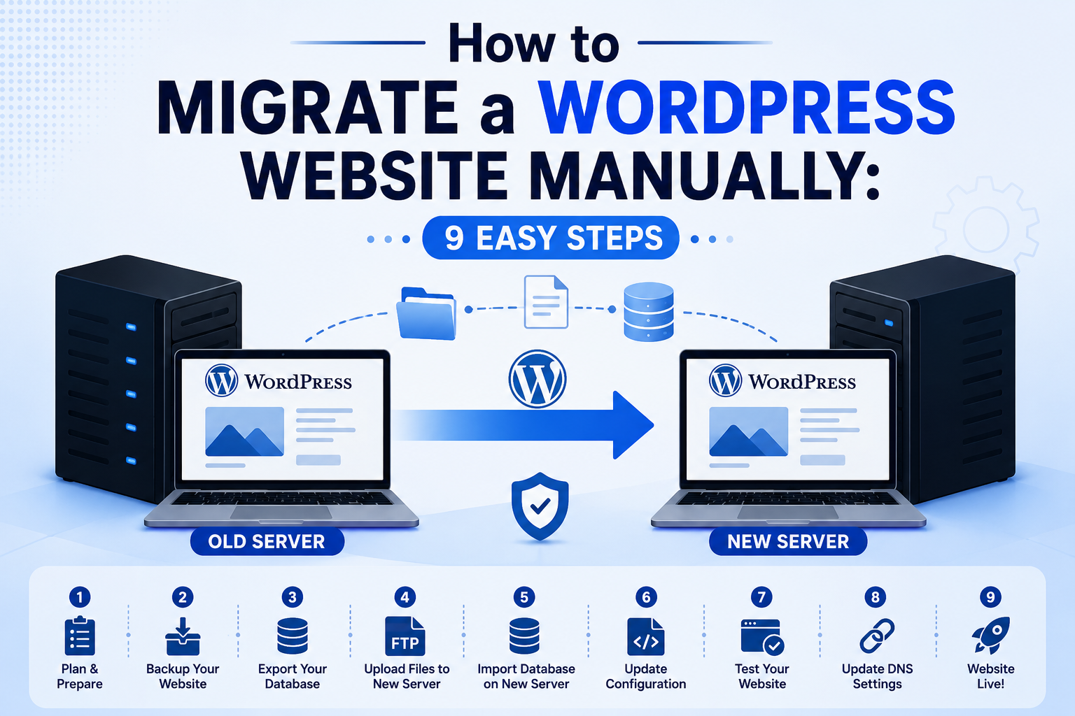 How to Migrate a WordPress Website Manually: 9 Easy Steps
