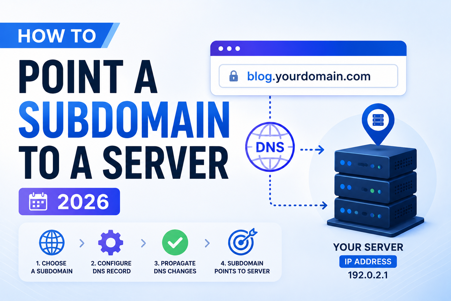 How to Point a Subdomain to a Server 2026