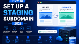 How to Set Up a Staging Subdomain 2026