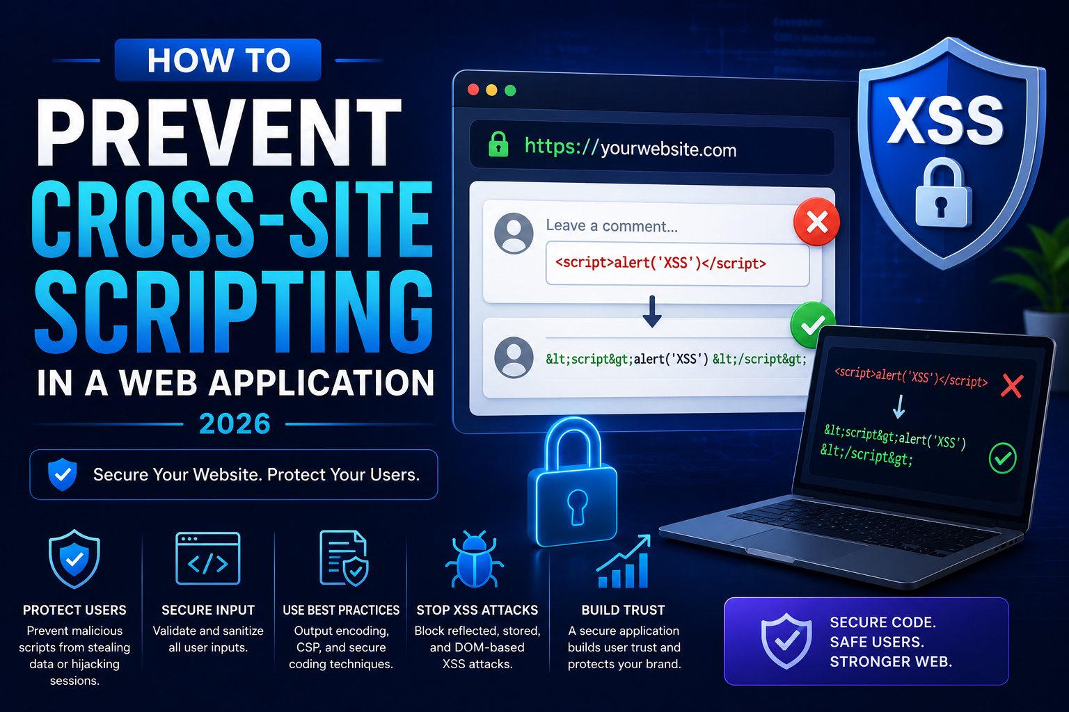 How to Prevent Cross-Site Scripting in a Web Application 2026