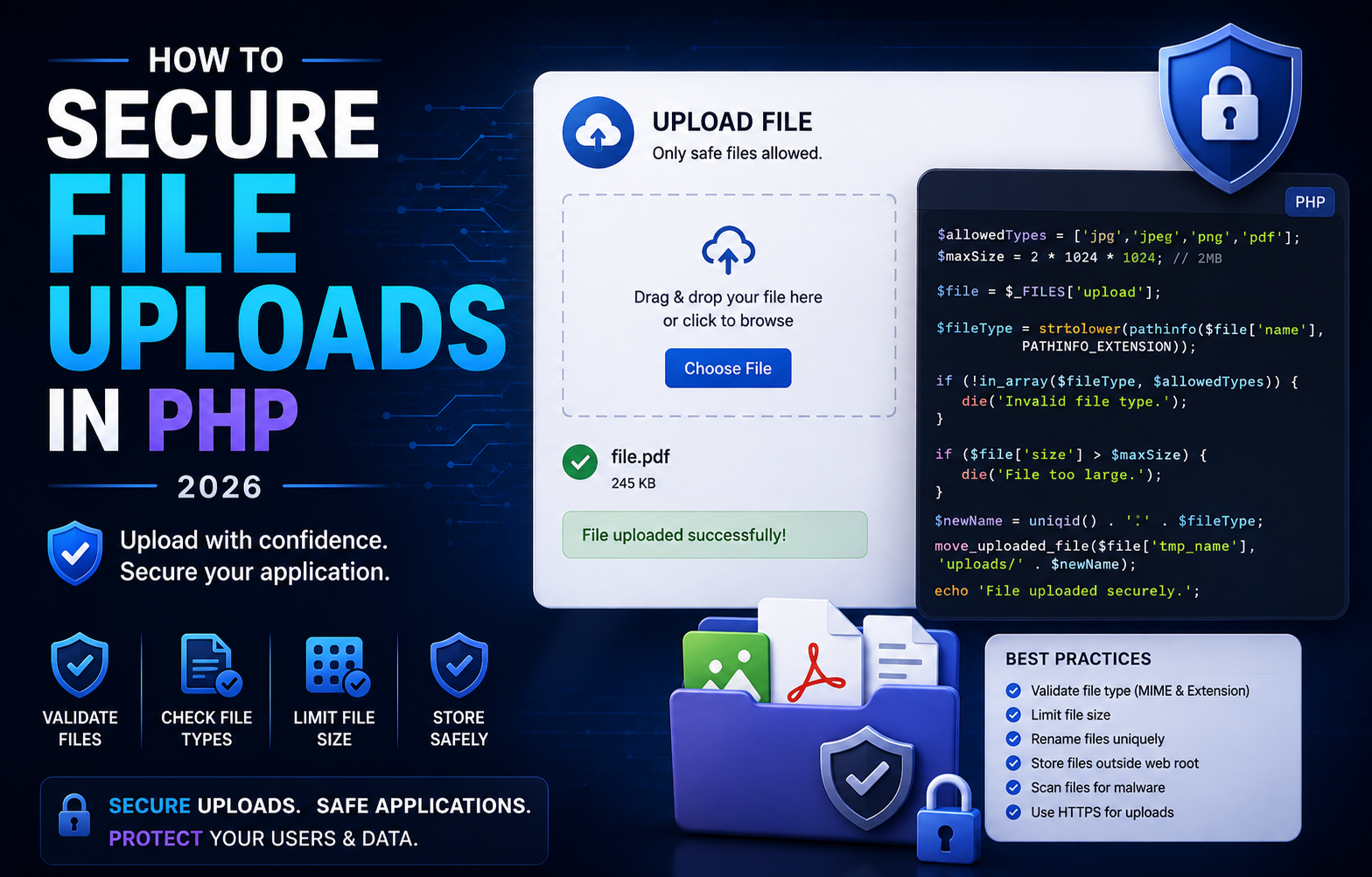 How to Secure File Uploads in PHP