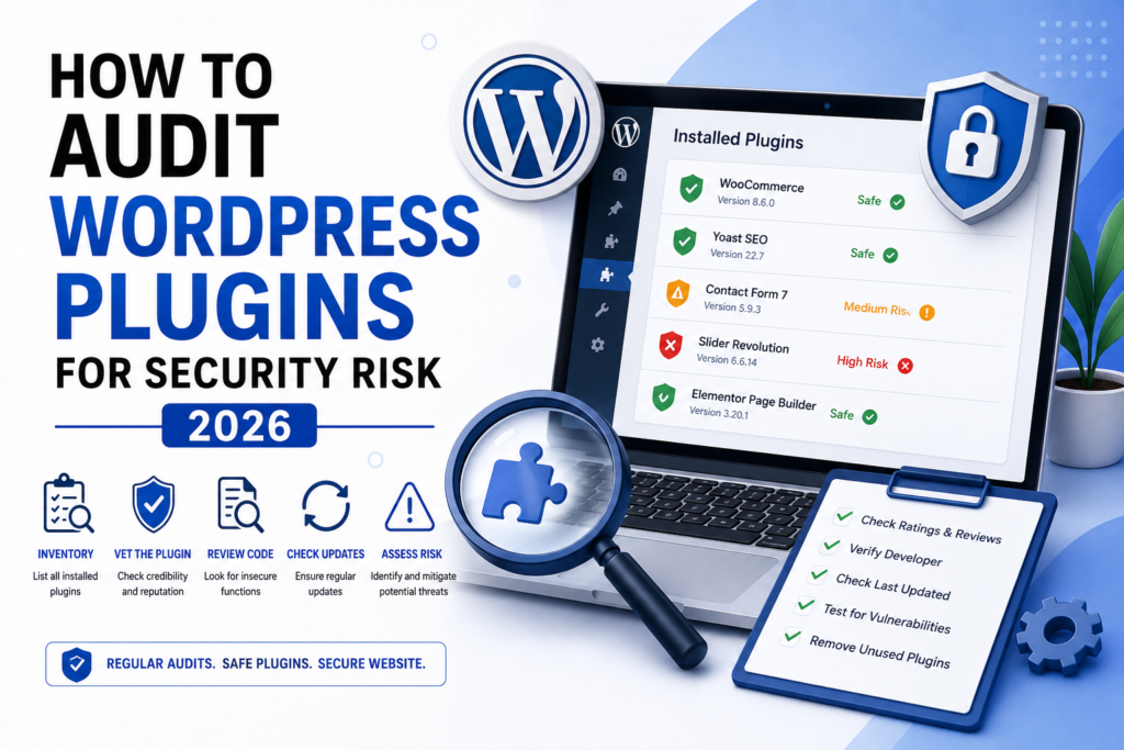 How to Audit WordPress Plugins for Security Risk 2026