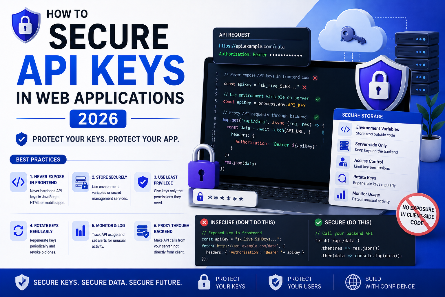 How to Secure API Keys in Web Applications 2026