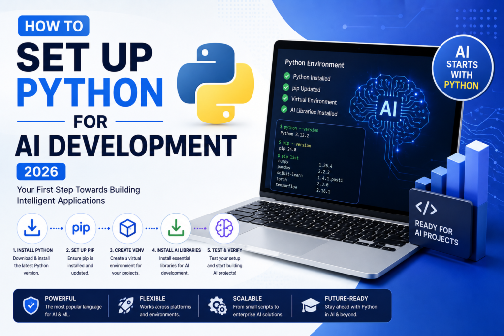 How to Set Up Python for AI Development 2026 How to Set Up Python for AI Development 2026